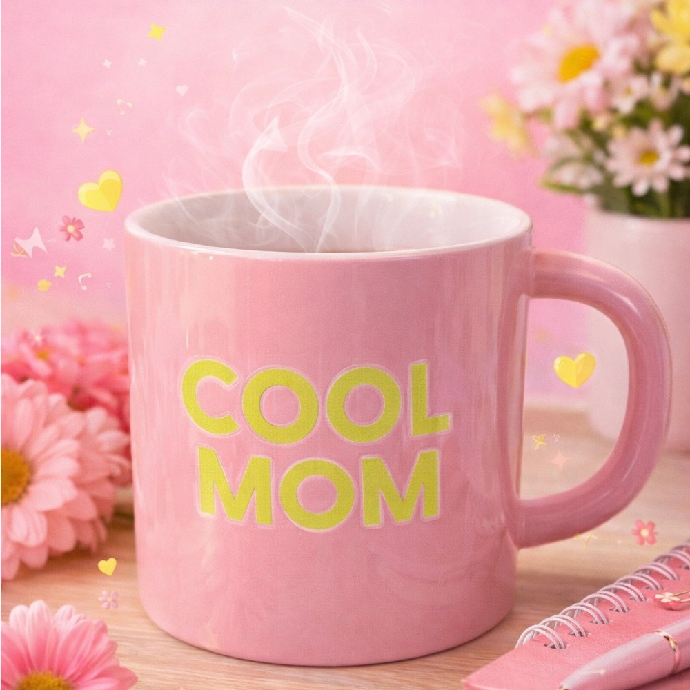Room Essentials Pink Stoneware Mug